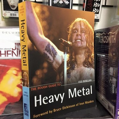 英文音樂書  搖滾文化 Heavy Metal  Iron Maiden : Bruce Dickinson ozzy