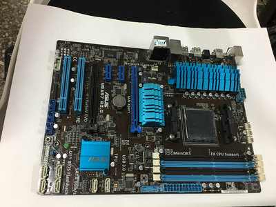 電腦雜貨店→華碩 M5A97 R2.0主機板(AM3+ DDR3 )二手良品 $800