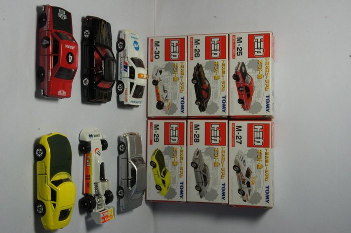 Tomy Tomica 小汽車 絕版藍標 跑車博物館系列 Nissan Toyota Bmw等多款跑車 模型車 Yahoo奇摩拍賣