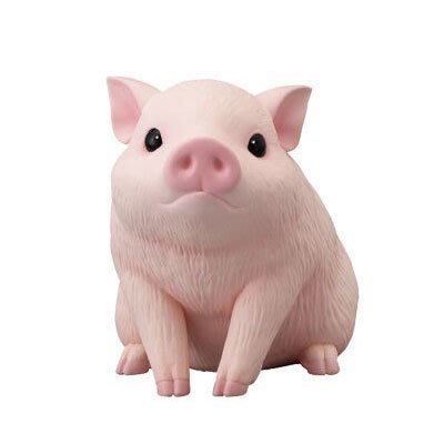 【QQ公仔物語】【NB122】【現貨 滿千免運】Bandai 掌上好朋友 9 動物 盒玩 單賣 小豬 日版
