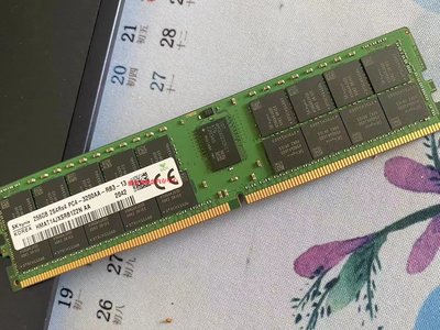 SK海力士256G 2S4RX4 PC4-3200AA-RB3-13 DDR4 ECC REG RDIMM記憶體