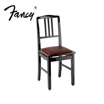 【三木樂器】FANCY 100%台灣製造MIT 靠背 鋼琴椅 鋼琴亮漆 七段微調式 升降椅 台製 學童椅