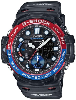 日本正版 CASIO 卡西歐 G-Shock GULFMASTER GN-1000-1AJF 男錶 男用 手錶 日本代購