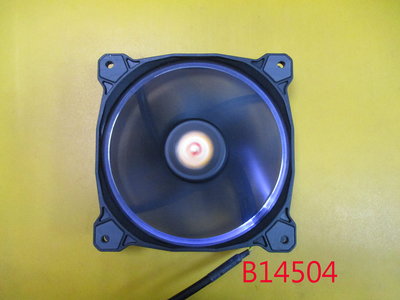 【全冠】TT-1225 極靜12公分LED風扇 白燈 12*12*2.5公分 3線 DC12V0.3A (B14504)