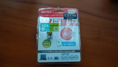 ☻解憂雜貨店☻『日本購回』 BUFFALO 二手 超迷你輕巧型 USB無線網路卡 支援 PSP NDSL PSV 3DS