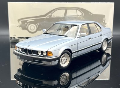 【MASH】現貨特價 Minichamps 1/18 BMW E38 730i 水藍 1986