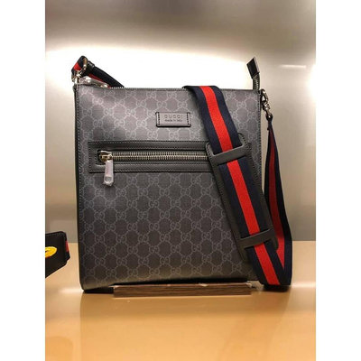 GUCCI GG Supreme帆布郵差包 474137 K5RLN 1095