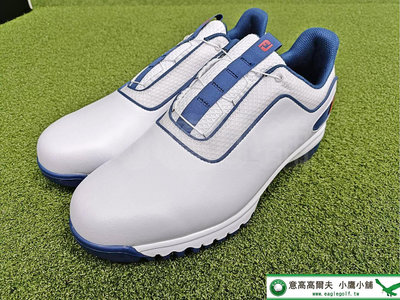 [小鷹小舖] FootJoy Golf FJ 54387 高爾夫球鞋 運動鞋 男仕 BOA Fit System 防潑水鞋面 加厚緩衝鞋墊 超寬鞋楦 有釘