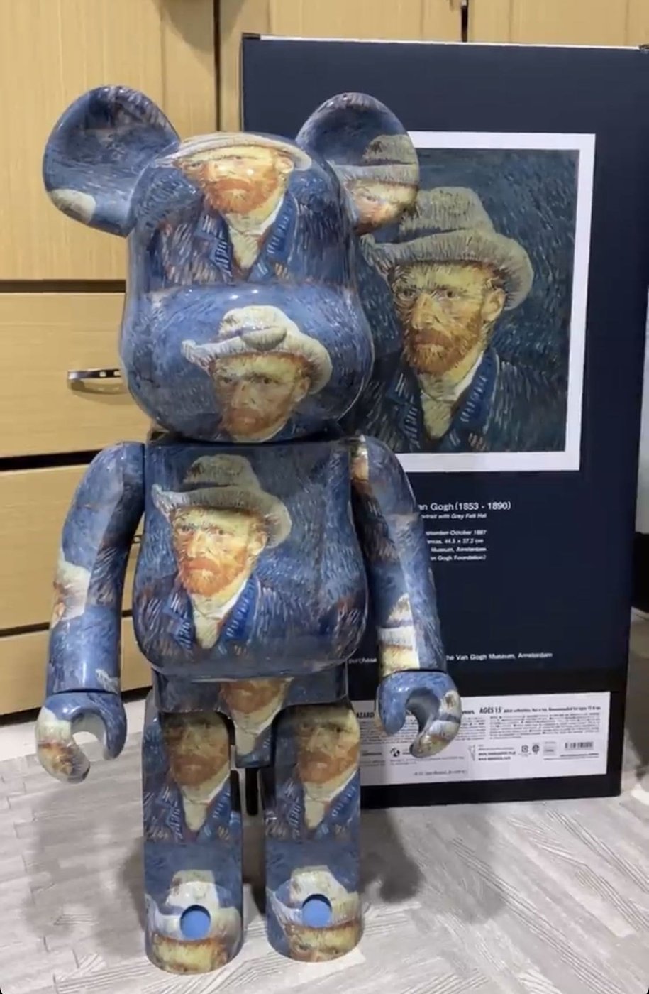 【ToMo】現貨Be@rbrick Van Gogh Museum 梵谷公仔1000