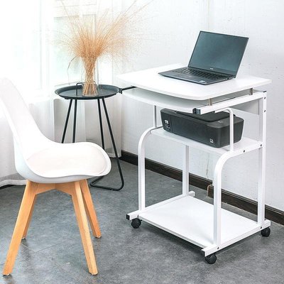 臺式電腦桌家用小戶型臥室桌子簡易工作學習筆記本可移動書桌
