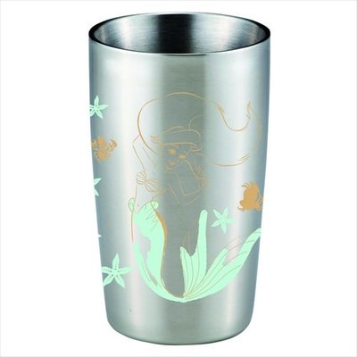 小美人魚 真空 不鏽鋼 保溫杯 300ml 水杯 迪士尼 愛麗兒 日貨 正版授權 J00012860
