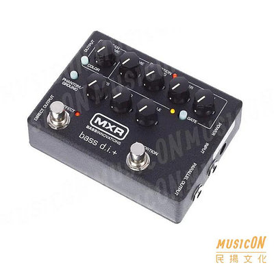 【民揚樂器】Dunlop MXR M80 Bass效果器 Bass DI Plus 電貝士效果器 電貝斯效果器 破音
