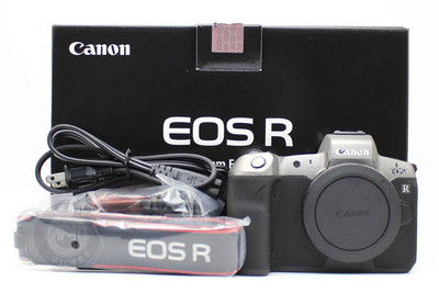 【高雄青蘋果3C】 CANON EOS R 單機身 無反全片幅 公司貨 快門數：≤ 4000 二手相機#87921