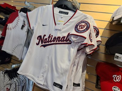 [MLB官方正品] Nike女棒球衣 Jersey運動衫 華盛頓國民 美國大聯盟 女S號