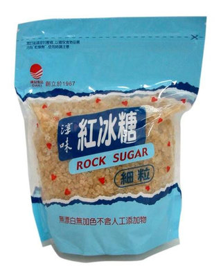 【淳味】紅冰糖(細)(450g/包) #粗甘蔗煉製 #原色冰糖