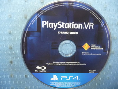 [無殼光碟]KV  PS4  VR DEMO DISC 藍光片