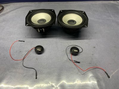新竹湖口阿皓汽車音響：售全新 5.5吋分音喇叭 ELEO 正德國製造