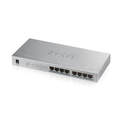 ZYXEL GS1008HP 8埠GbE無網管型PoE交換器