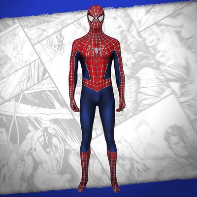 【精選】漫天際 蜘蛛人2托比馬奎爾同款連體衣緊身衣cosplay服裝J19036AB