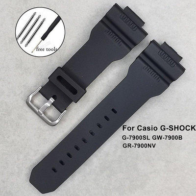 熱銷 Replacement Watchband for Casio G-SHOCK G-7900SL GW-7900B