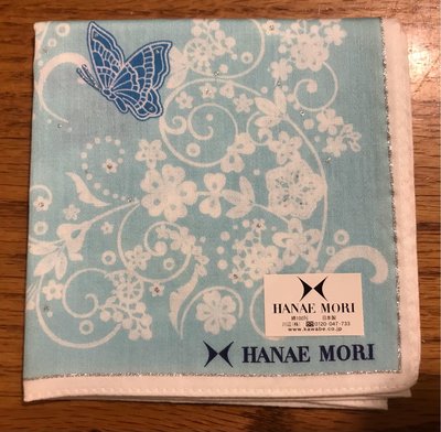 日本手帕  擦手巾 Hanae Mori 森英惠  No. 32-10 50cm