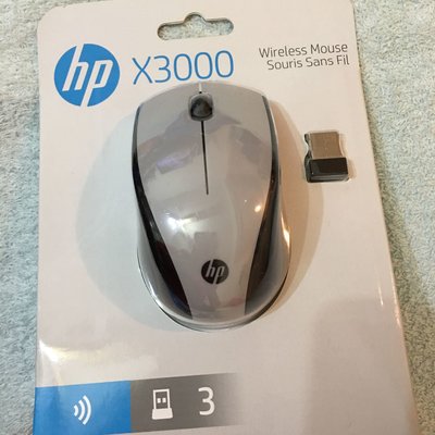 全新HP 無線滑鼠/X3000無線滑鼠