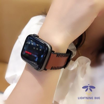 現貨熱銷-Apple Watch 5 4代 魚骨紋錶帶 蘋果手錶錶帶 iwatch3/2/1代 替換腕帶 44/42/3