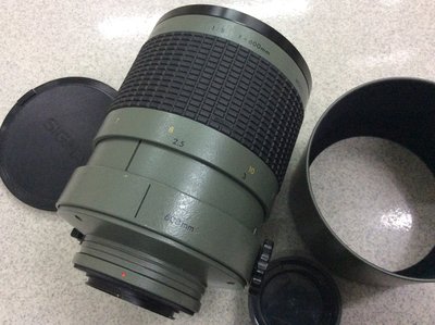 [保固一年][高雄明豐] SIGMA 600mm F8 反射鏡 For NIKONˉ日本製造 便宜賣 Sony a7