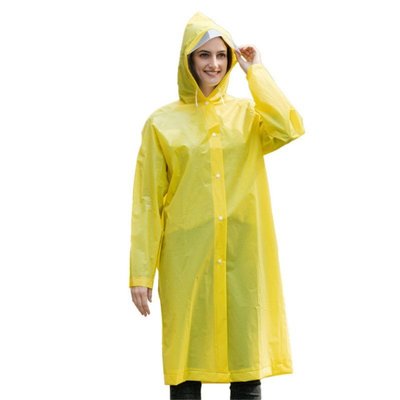 現貨機車雨衣廠家定制eva雨衣 半透明磨砂輕便旅行徒步雨披 加厚非一次性雨衣