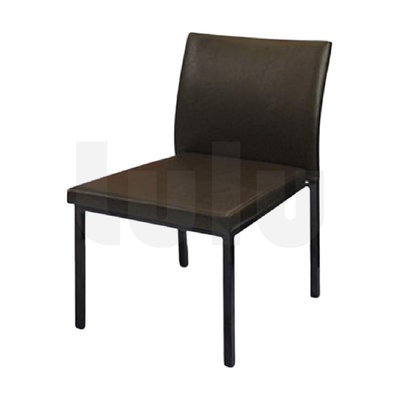 【Lulu】 伯爵椅 黑腳 咖啡色 340-3 ┃ 餐桌 餐椅 餐廳椅 洽談椅 休閒椅 造型椅 用餐椅 銀腳 黑腳 椅子