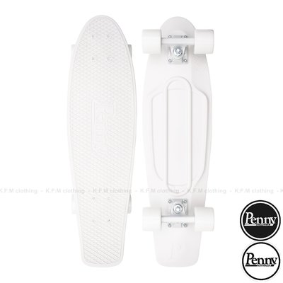 【 K.F.M 】Penny Skateboards 2021 WHITE 膠板 交通板 滑板 27吋 全白色
