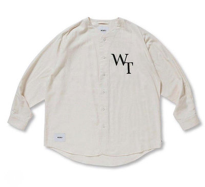 Wtaps League LS Cotton Twill 米色 襯衫