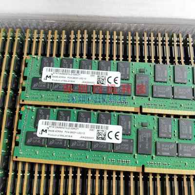 64G 4DRX4 PC4-2933Y-LE2 DDR4 ECC REG LRDIMM記憶體