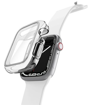 X-doria 刀鋒 Apple Watch Series 7保護殼45mm 41mm 超薄透明殼 手錶保護套