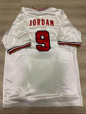 Nike USA Dream Team Michael Jordan Jersey 夢幻一隊熱身球衣 M 喬丹 奧運