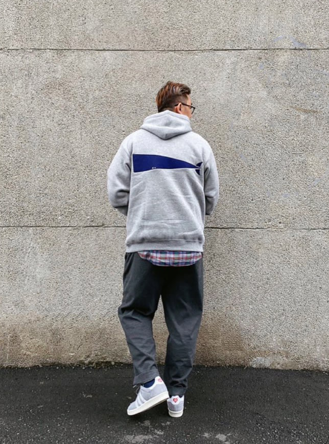 20AW DESCENDANT CACHALOT HOODED SWEATSHIRT 鯨魚