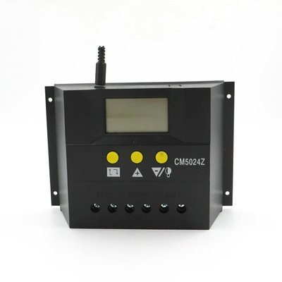 帶溫度傳感器的 Pwm 50a 12v 24v Lcd 太陽能充電控制器