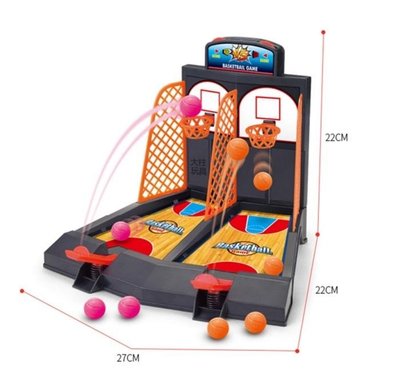 小羅玩具批發-彈射籃球 手指彈射 籃球場 桌面投籃 迷你投籃機 對戰遊戲(63788)