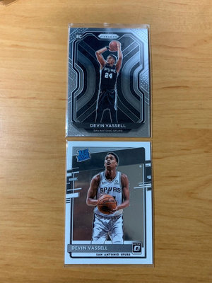 Devin Vassell Optic Prizm RC 新人 NBA 球員卡 特卡 馬刺