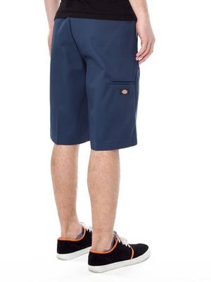 【CROSS 精品服飾】美國 Dickies WR640 窄版手機袋短褲-深藍色 (Size 30吋)