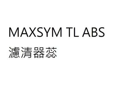 MAXSYM TL ABS空氣濾芯 MAXSYM TL ABS空氣濾心 MAXSYM TL ABS濾清器蕊 三陽公司貨