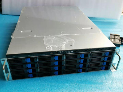 泰安 3U伺服器機箱 16盤3.5寸 支持33*30.5cm雙路主板 雙電1010W