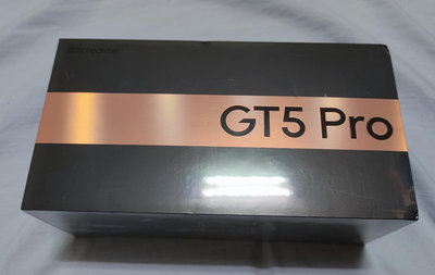 (全新現貨) realme真我GT5 Pro 第三代驍龍8 IMX890潜望長焦 電競手機 16GB+512GB星夜黑