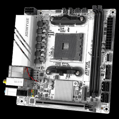 ITX機殼精粵B550i B450i GAMING主板itx迷你AM4銳龍4代5代游戲電腦主板DD