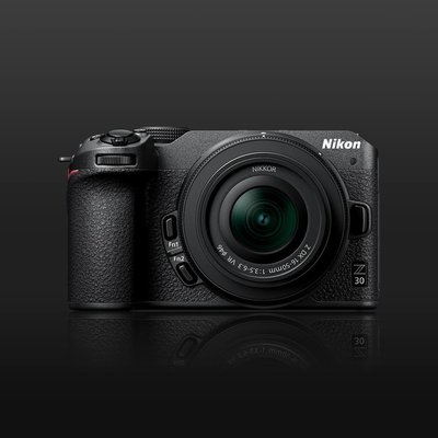 萬佳國際 免運 Nikon Z30 雙鏡組 含16-50+55-250 公司貨 螢幕可翻轉 4K錄影不裁切 可錄125分鐘 門市近西門