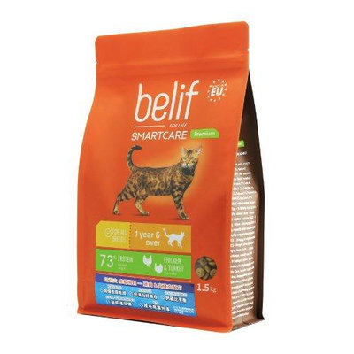 比利夫 貓飼料 雞肉+火雞肉配方3kg/18kg 給予貓咪所需完整營養 貓糧『WANG』