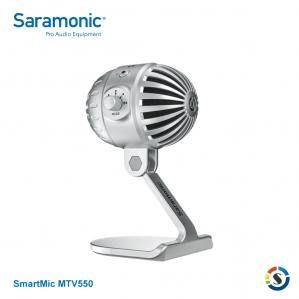 【Saramonic 楓笛】 SmartMic SR-MTV550 桌上型直播麥克風 (Type-C 輸出) 公司貨