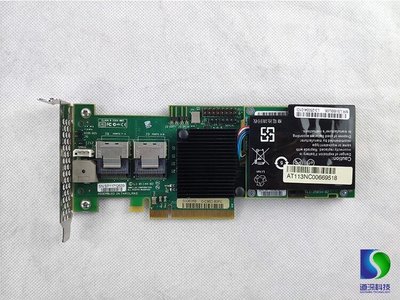 LSI MegaRAID SAS 8708EM2 8口PCI-E陣列卡不帶電池支持RAID 5 6