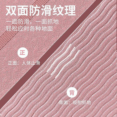 悅步跳繩墊子隔音減震家用室內靜音防滑健身運動加厚加長瑜伽地墊~特價-佐野百貨