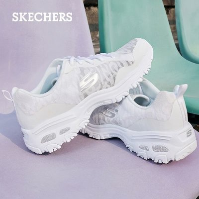 100原廠％Skechers斯凱奇2021新款女鞋老爹鞋休閑鞋夏季熊貓鞋896027